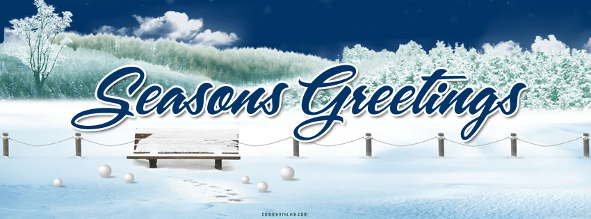 Seasons Greetings facebook cover