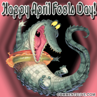 April Fools Alligator picture