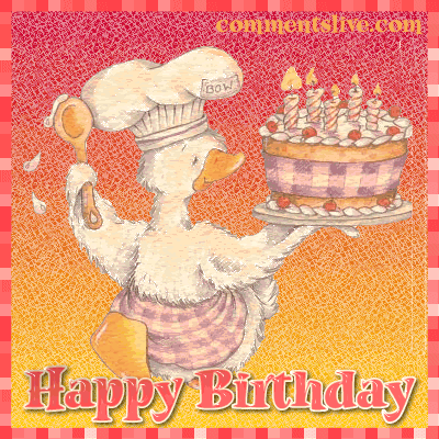 Birthday Duck picture