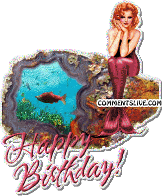Happy Birthday Mermaid picture