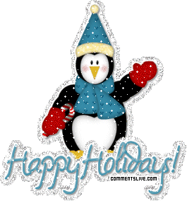 Penguin Happy Holiday picture