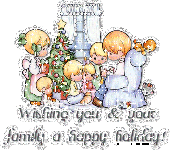 Wishing Family Happy Holiday picture