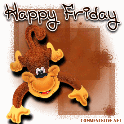 Happy Friday Monkey Picture