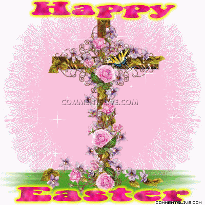 Easter Cross Floral picture