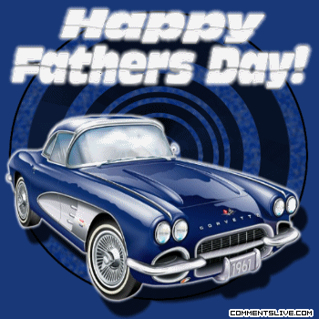 Car Blue Fathers Day picture