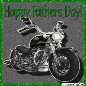 Father Motorcycle picture