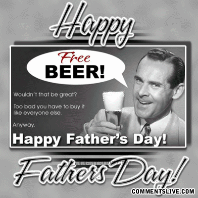 Free Beer Fathers Day picture
