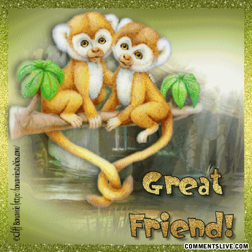 Great Friends Monkey