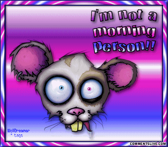 Not A Morning Person Picture