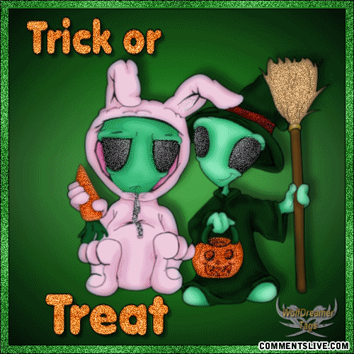 Cute Trick Or Treat picture