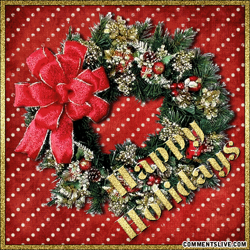 Holiday Wreath Red picture
