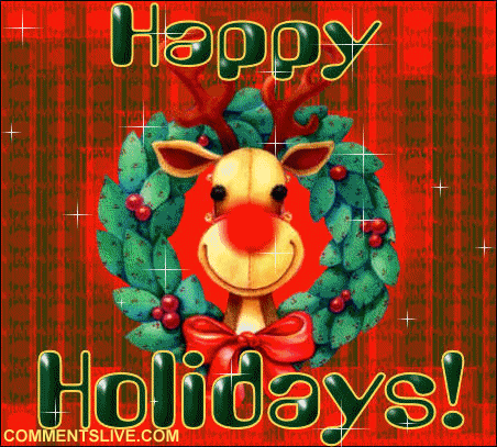 Rudolph Happy Holiday picture
