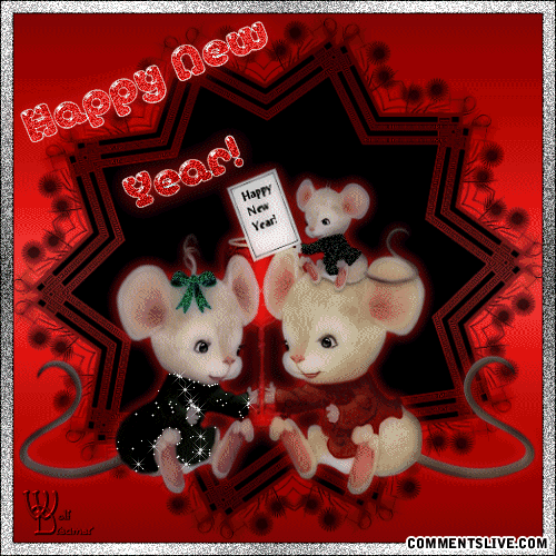 Happy New Year Mice picture