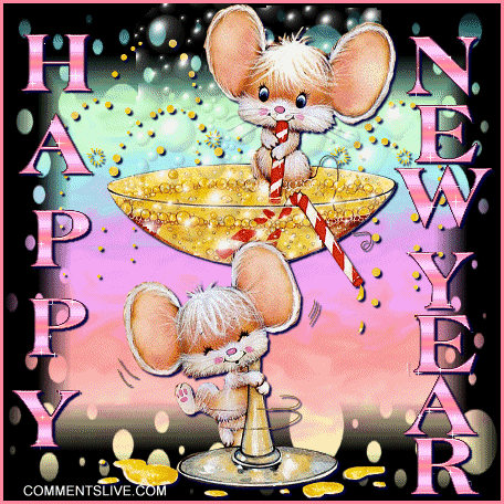 New Year Mice picture