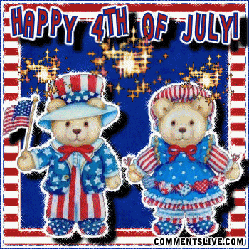 Happy July Fourth Bears picture