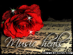 Music Heals Rose Picture