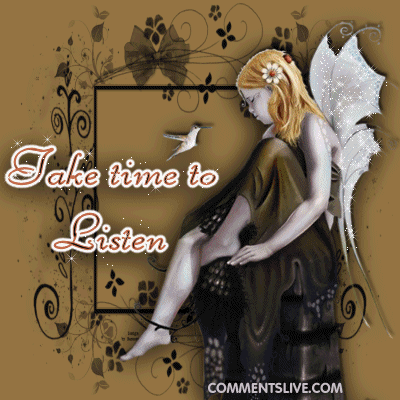 Take Time To Listen Picture