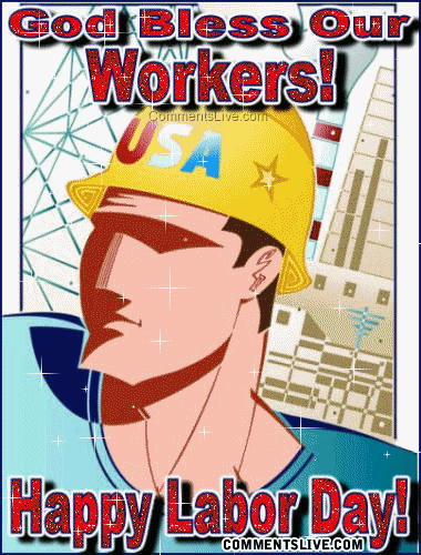 Bless Workers Labor Day picture