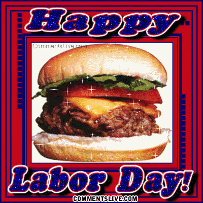 Happy Labor Day Burger picture