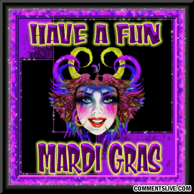 Fun Mardi Gras Purple picture