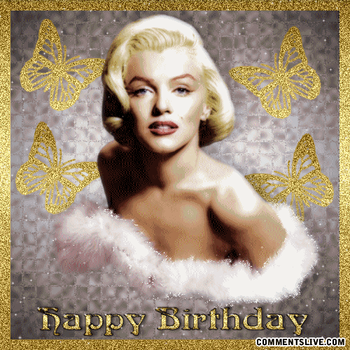Marilyn Birthday Picture