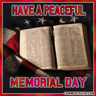 Peaceful Memorial Day picture
