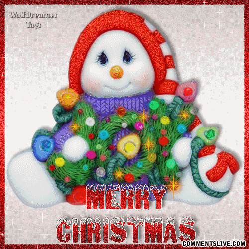 Merry Snowman picture