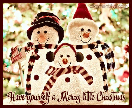 Snowmen Merry Little