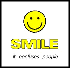Confuses People Smile