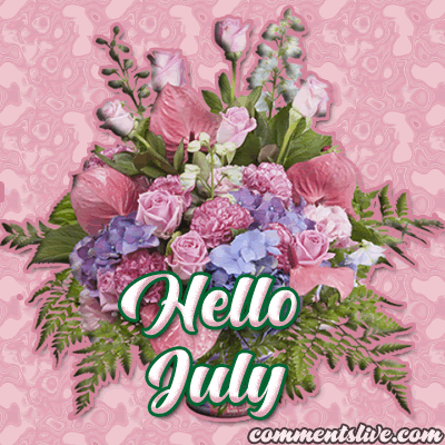 July Hello Picture