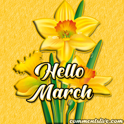 March Hello picture