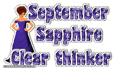 September Sapphire Picture