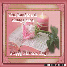 Bible Candle Mothers Day picture