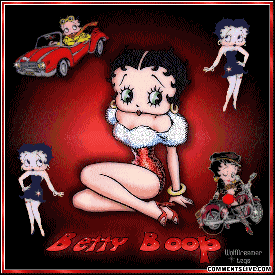Red Betty Boop Picture