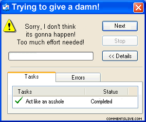 Not Going To Happen Picture