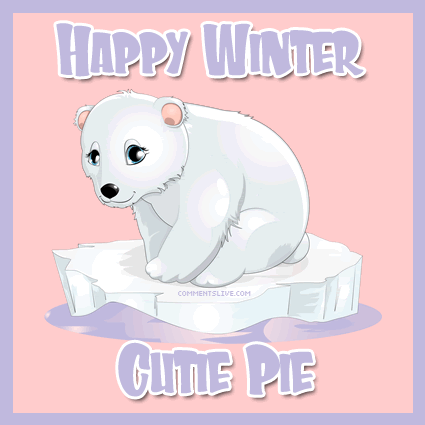Happy Winter Cutie Pie picture