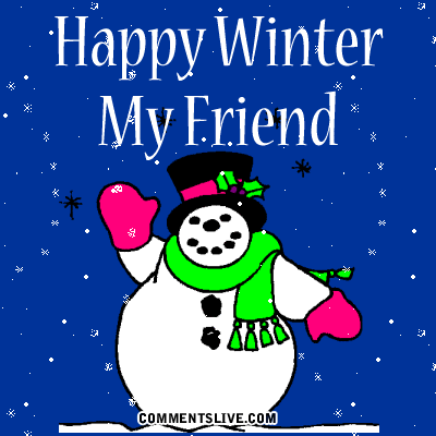 Happy Winter Friend