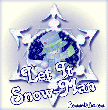 Let It Snow Man