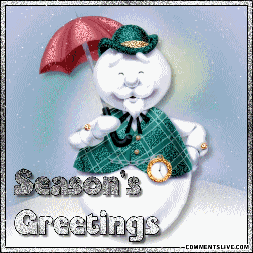 Greetings Snowman