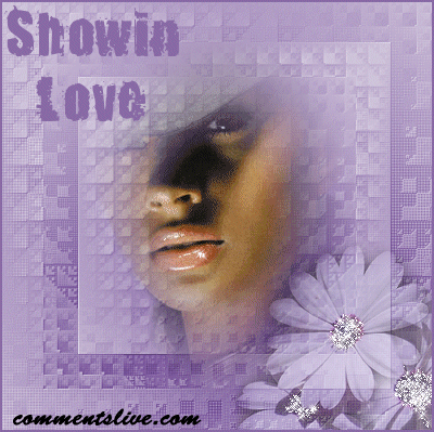 Showind Love Purple Picture