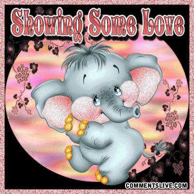 Showing Love Elephant Picture