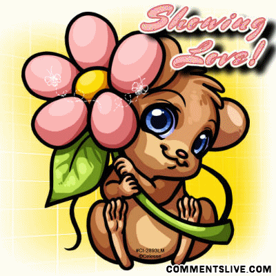 Showing Love Mouse Picture