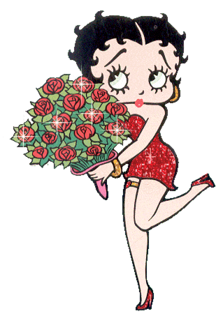 Betty Boop Flowers picture