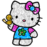 Hello Kitty Blue Picture