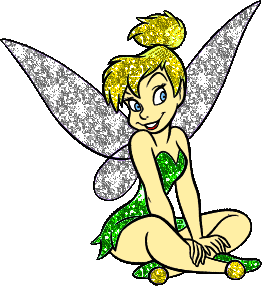 Tinkerbell Sits Picture