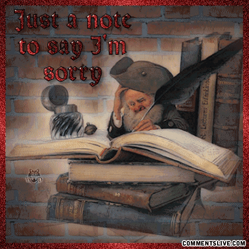 Note To Say Sorry Picture