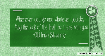 Old Irish Blessing