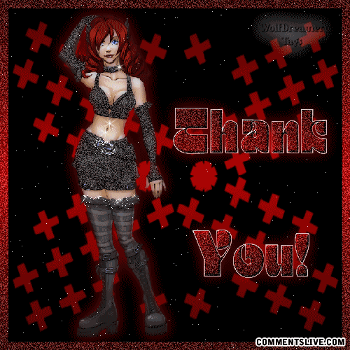 Red Thank You Picture