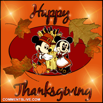 Mickey Minnie Thanksgiving picture