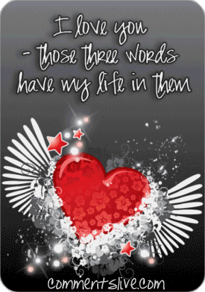 I Love You Three Words picture